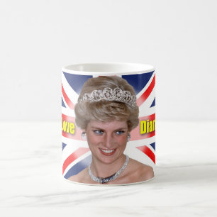 Mug "Je princesse Diana de HRH aime Diana"