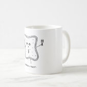 Mug Je propose un pain grillé (Devant droit)