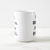 Mug Je raconte des plaisanteries de PAPA, il est (Centre)