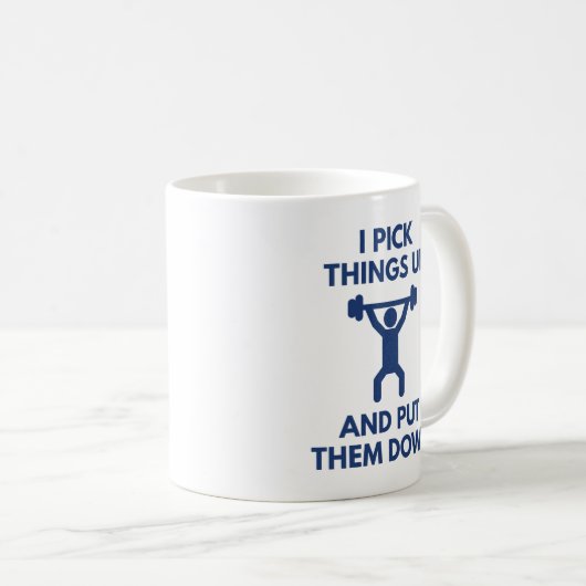 Mug Je Ramasse Les Choses (Devant droit)