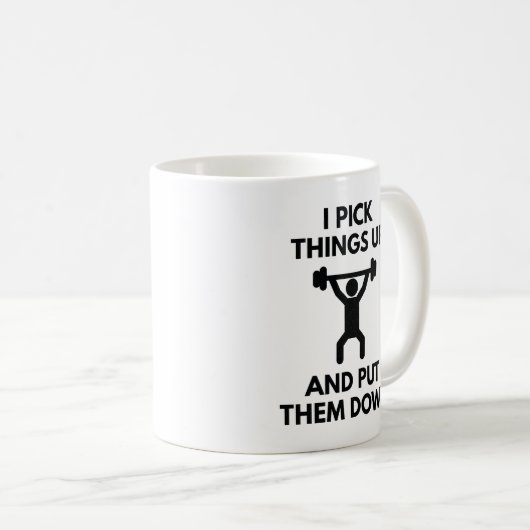 Mug Je Ramasse Les Choses (Devant droit)