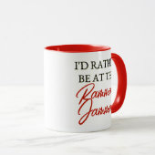 Mug Je Rater serais au brouilleur de dame (Devant droit)