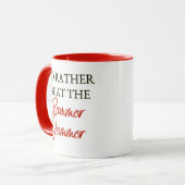 Mug Je Rater serais au brouilleur de dame (Devant gauche)