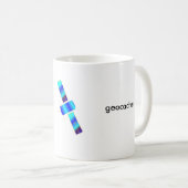 Mug Je reçois mes directions de l'espace…. (Devant droit)