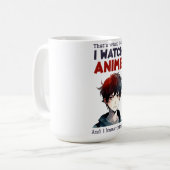 Mug je regarde Anime (Devant gauche)