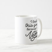 Mug Je regarde ça bien parce que je suis Vegan (Devant droit)