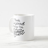 Mug Je regarde ça bien parce que je suis Vegan (Devant gauche)