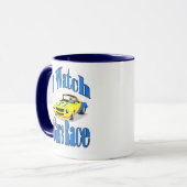 Mug Je Regarde La Course Des Voitures (Devant gauche)