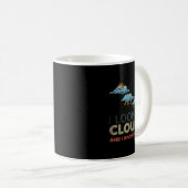 Mug Je Regarde Les Nuages Drôle Météorologie Météorolo (Devant droit)