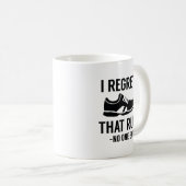 Mug Je regrette cette course (Devant droit)