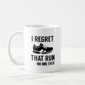 Mug Je regrette cette course (Gauche)