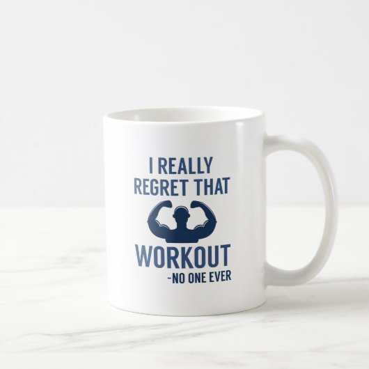 Mug Je regrette vraiment cet entraînement (Droite)