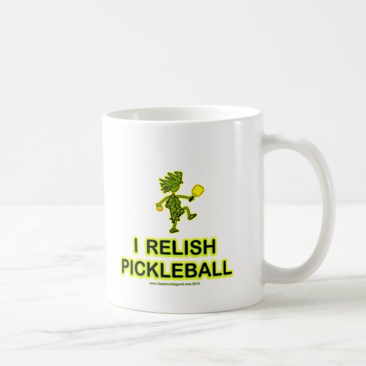 Mug Je Relish Pickleball Shirts & Cadeaux (Droite)