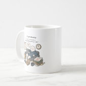 Mug Je remets à plus tard Je sais que je devrais Meme (Devant gauche)