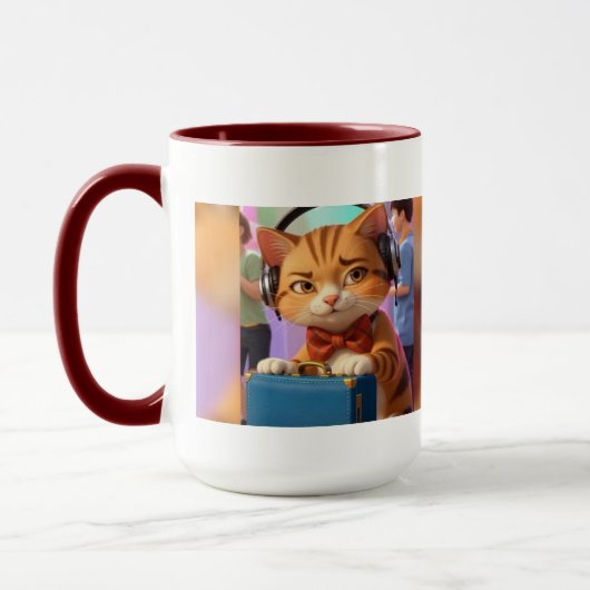 Mug "Je repose mon Coque" de Fergus MacFluff (Gauche)