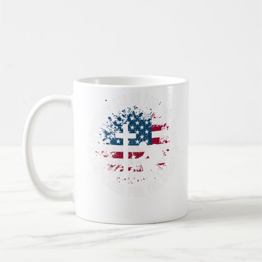 Mug Je représente fièrement l'agenouillement de (Gauche)