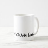 Mug Je rêve d’un Noël blanc, tout simplement élégant (Devant droit)