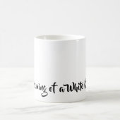 Mug Je rêve d’un Noël blanc, tout simplement élégant (Centre)
