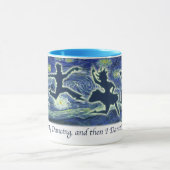 Mug Je rêve de la danse avec des étoiles (Centre)