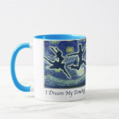 Mug Je rêve de la danse avec des étoiles (Gauche)