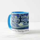 Mug Je rêve de la danse avec des étoiles (Devant gauche)