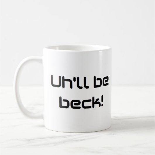 Mug je reviens (Gauche)
