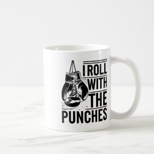 Mug Je roule avec les coups Boxeur Sports Force Athl