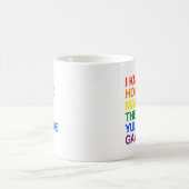 MUG JE SAIS FAIRE L'HOMOSEXUEL DE MARÉE DE NOËL - .PNG (Centre)