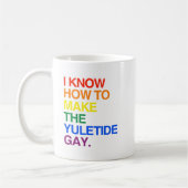 MUG JE SAIS FAIRE L'HOMOSEXUEL DE MARÉE DE NOËL - .PNG (Gauche)