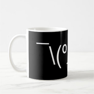 Mug Je sais pas LOL ¯\(º_o)/¯ Émoticon Kaomoji japonai