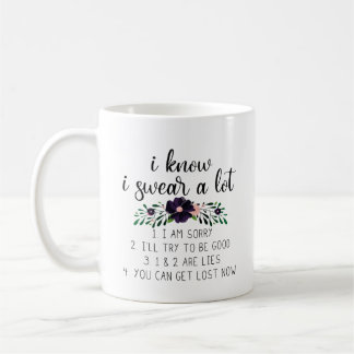 Mug Je Sais Que Je Prends Beaucoup De Coeur| Citation 