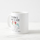 Mug Je Sais Que Je Prends Beaucoup De Coeur| Citation  (Devant gauche)