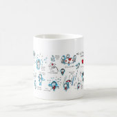 Mug Je sans vous - Valentine - amour (Centre)