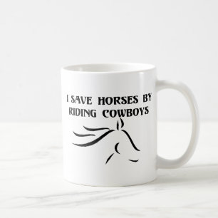 Mug Je Sauve Les Chevaux En Embarquant Des Cowboys