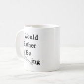 Mug Je Scissoring plutôt (Devant gauche)