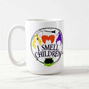 Mug JE SENS DES ENFANTS avec trois sorcières