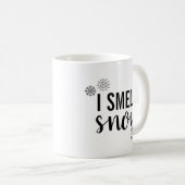 Mug Je sens la boue des neiges (Devant droit)