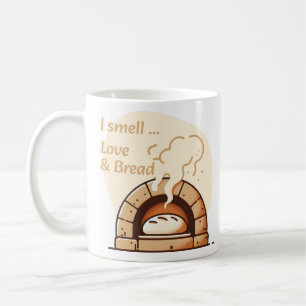 Mug Je sens l'amour et le pain