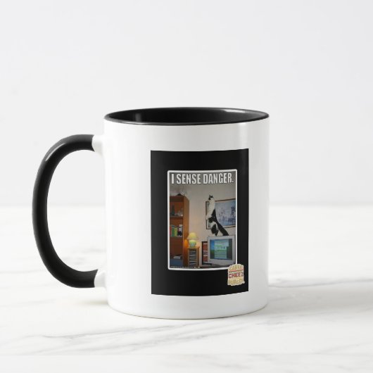 Mug Je sens le danger (Gauche)