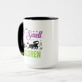 Mug Je sens les enfants Halloween (Devant gauche)
