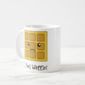 Mug Je sens Waffle ! (Devant gauche)