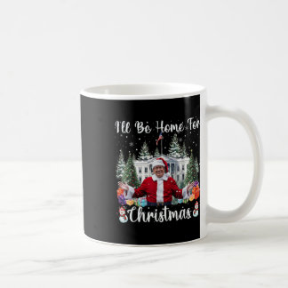 Mug Je serai à la maison pour Noël Funky Père Noël Tru