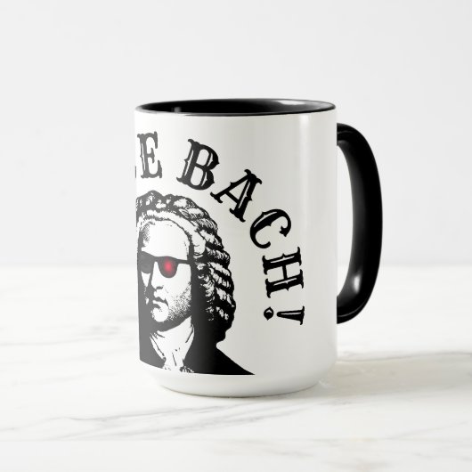 Mug Je serai Bach ! (Devant droit)