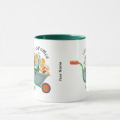 Mug Je serai dans mon bureau de jardinage botanique (Centre)