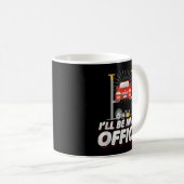 Mug Je serai dans mon bureau, Funny Garage Car Mechani (Devant droit)