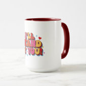Mug Je serai là pour toi (Devant droit)