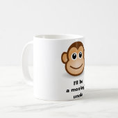 Mug Je serai un oncle de singe (Devant gauche)