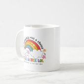 Mug Je Serais Plus Gay | Monogramme de Fierté de la Li (Devant gauche)
