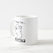 Mug Je serais plutôt chasse de fantôme (Devant gauche)