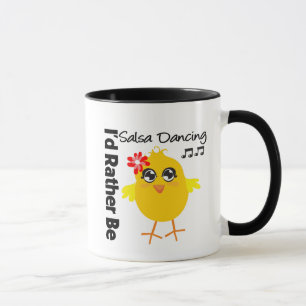 Mug Je serais plutôt danse de Salsa